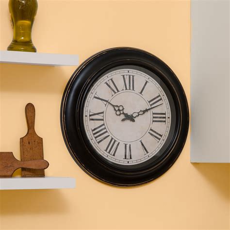 Three Posts Decorative Home Classic Roman Numeral Wall Clock