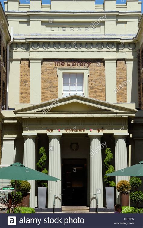 The Exterior Of The Library Bar And Grill Housed In A Grade Ii Listed