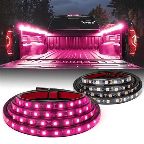 Xprite Spire Series Led Truck Bed Light Strips Blue Pink Red