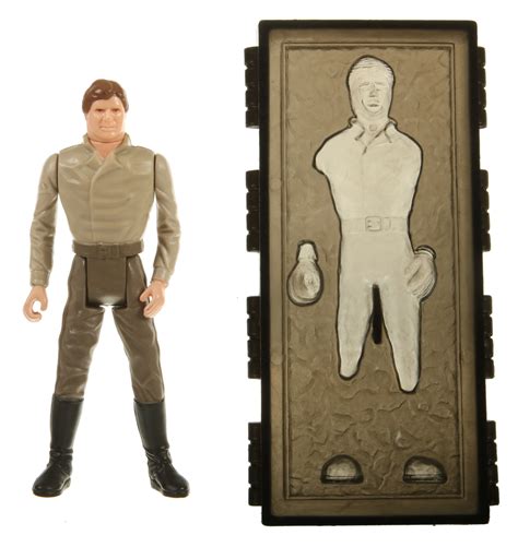 Basic Figures Han Solo In Carbonite Chamber Star Wars Original