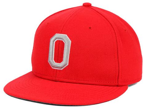 Ohio State Buckeyes Nike Red Ncaa Nike Team Sports Authentic Fitted