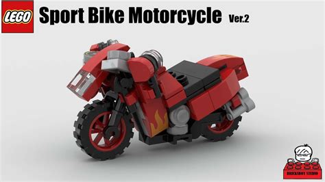 Lego Moc 71 Tutorial 10 Sport Bike Motorcycle Ver 2 Building Instruction Included Youtube