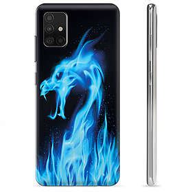 Mtp Products Galaxy A Tpu Skal Bl Elddrake Hitta B Sta Pris P