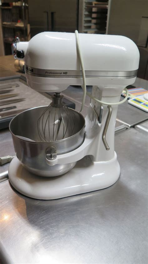 KitchenAid Professional HD White Commercial Mixer & Attachments