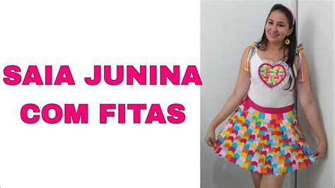 Saia Festa Junina Bandeirolas De Fitas Festajunina Diy Lacos