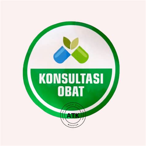 Jual Stiker Konsultasi Obat Farmasi Pharmacy Apotek Shopee