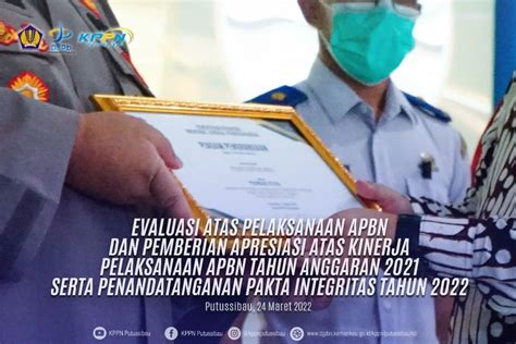 Evaluasi Atas Pelaksanaan Apbn Dan Pemberian Apresiasi Atas Kinerja