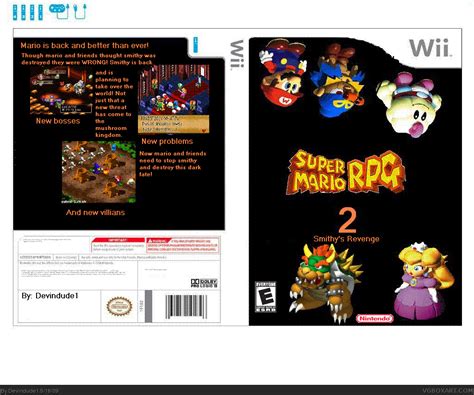 Viewing Full Size Super Mario Rpg 2 Box Cover