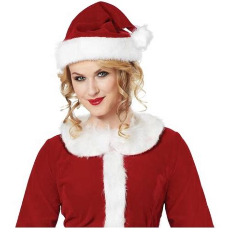 Adult Deluxe Mrs Claus Women Costume 5899 The Costume Land