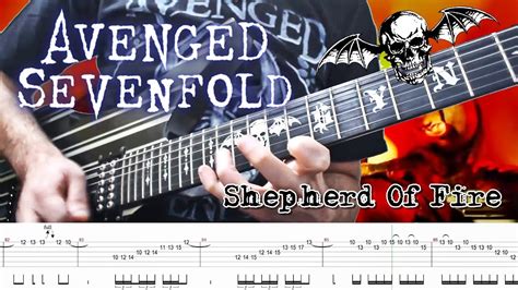 Avenged Sevenfold Shepherd Of Fire Guitar Cover Tabs Youtube