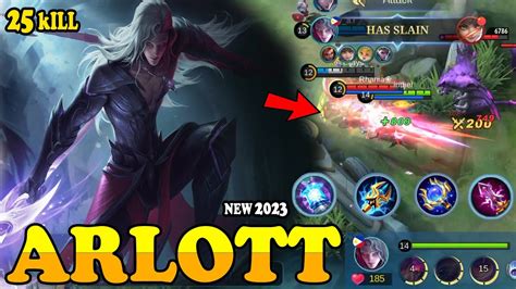 Kills Savage New Hero Arlott Best Build And Emblem Build Top