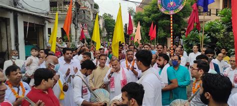 श्री चैतन्य महाप्रभु श्री राधा माधव मंदिर प्रताप बाग में भगवान श्री