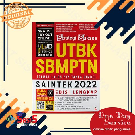 Jual BUKU UTBK 2022 SAINTEK STRATEGI SUKSES UTBK SBMPTN SAINTEK 2022