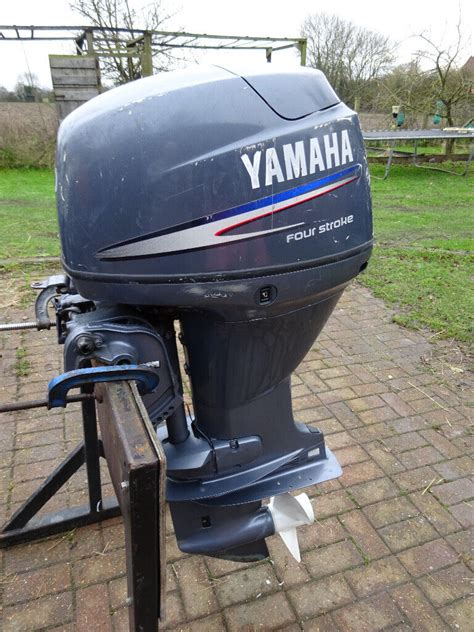 Yamaha Outboard Engine Hp Stroke Electric Start Power Tilt And