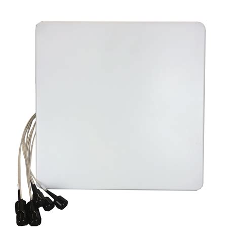 2 4 5 GHz 6 DBi Wi Fi Directional Antenna With 8 RPTNC Male Connectors