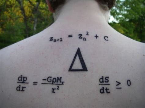 11 Great Geeky Math Tattoos | Mental Floss