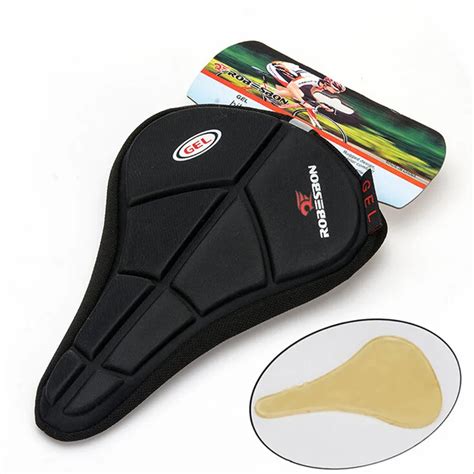 Bicycle Silicone Saddle Cushion Soft Wide Thicken 3D Silicone MTB Bike