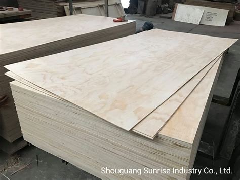 4mm BB CC Grade Pine Plywood China Commercial Plywood And Bintangor