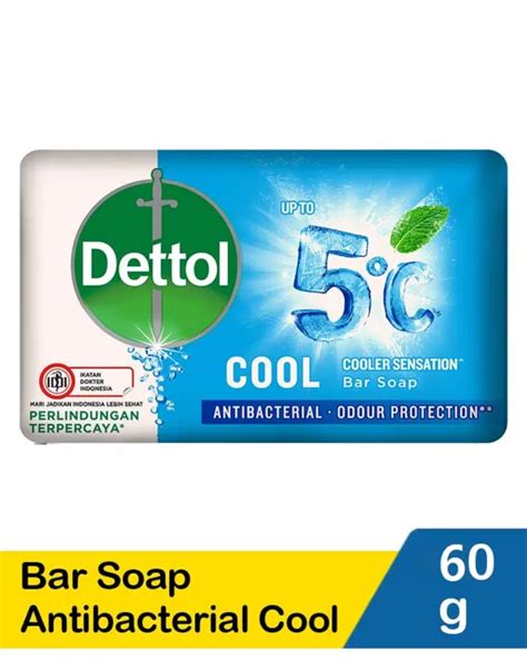 Dettol Sabun Mandi Anti Bakteri Cool 60G Lazada Indonesia