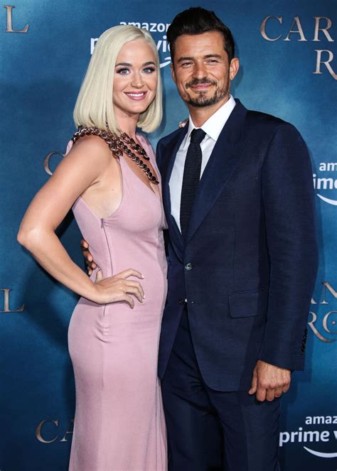 Photo Katy Perry Et Son Fiancé Orlando Bloom à La Première De La