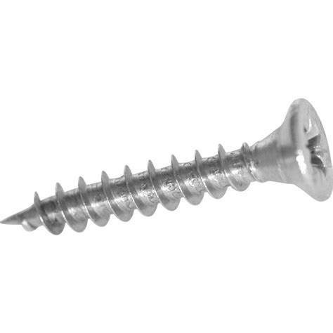 Stainless Single Thread Pozi Screw 4 X 30mm Toolstation