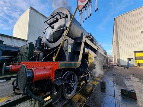 Severn Valley Railway To Carry Out Tests On Britannia Steam Locomotive