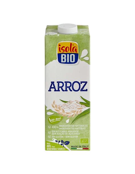 Bebida De Arroz Bio 1l Isola Bio