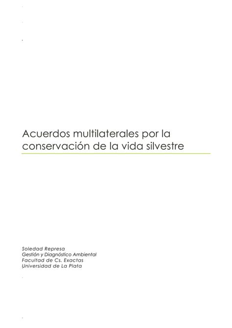 Acuerdos Multilaterales Pdf