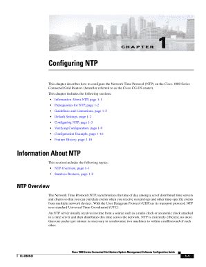 Fillable Online This Chapter Describes How To Configure The Network