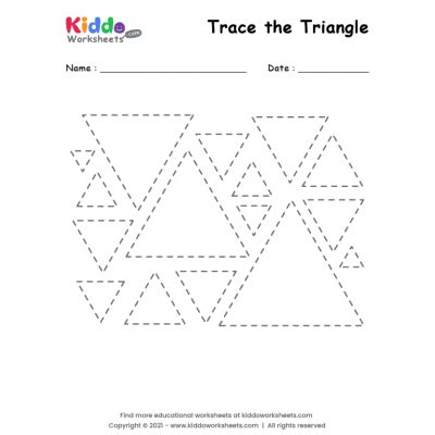 Free Printable Tracing Shape Pentagon Worksheet Kiddoworksheets