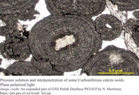 Mineralogy of carbonates; Pressure solution - Geological Digressions