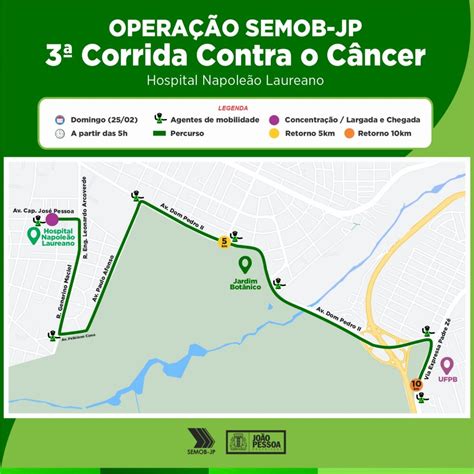 Semob Jp Prepara Plano Operacional Para Corrida De Rua Do Hospital