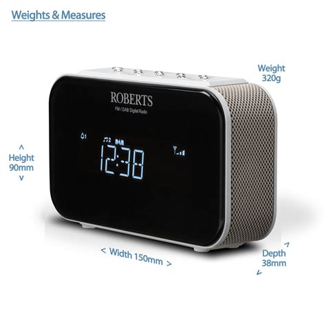 Roberts Ortus 1 Dab Dab Fm Alarm Clock Radio White Pantiles Cameras Digital Cameras