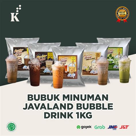 Jual Bubuk Minuman Bubble Drink Murah Berkualitas JavaLand 1kg Shopee