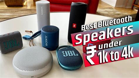 Top 6 Best Bluetooth Speaker 2022 ⚡ Best Bluetooth Speakers 2022 In