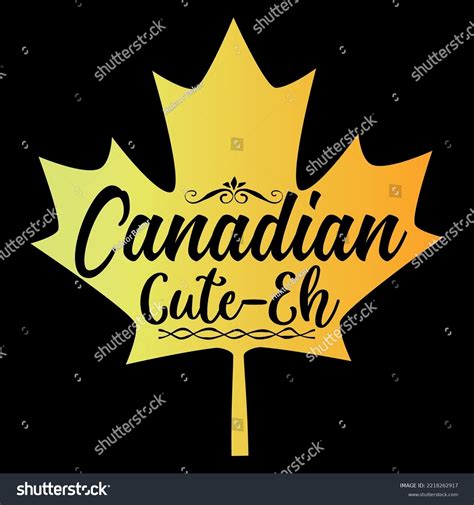 Canada Leaf Flag Canada Day Design Stock Vector (Royalty Free ...