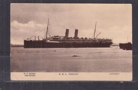 Great Britain Rms Orsova Orient Steam Navigation Company C