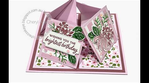 Quad Easel Card June Youtube