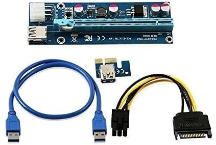 Sets Longxi Pin Powered Pci E Pci Express Riser Ver C X