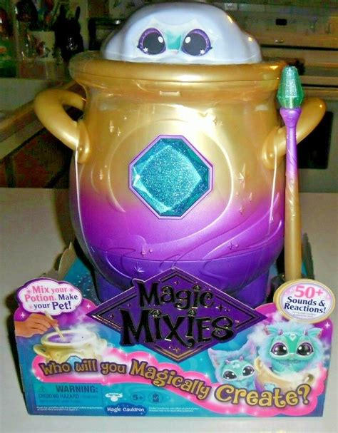 MAGIC MIXIES CAULDRON MAGICAL MISTING 50+ SOUNDS REACTIONS NEW PURPLE ...