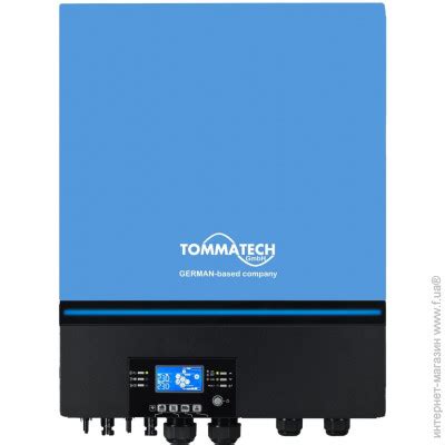 Tommatech Гібридний інвертор PLUS 11kW 48V MPPT 90 450 150A купити в