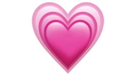 One Pink Heart Emoji Meaning Emoji Will Be Converted To Different