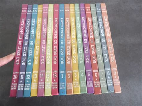 ANCIENNE ENCYCLOPÉDIE DU Livre d Or B M Parker 16 volumes 1960 EUR 45