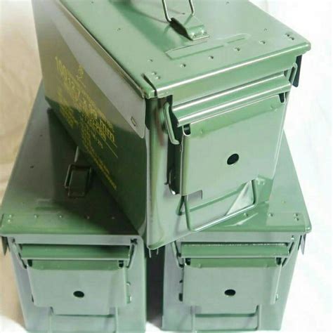 Jual Satuan Box Tool Army Kotak Peluru Besi 30 X 15 X 19 Cm