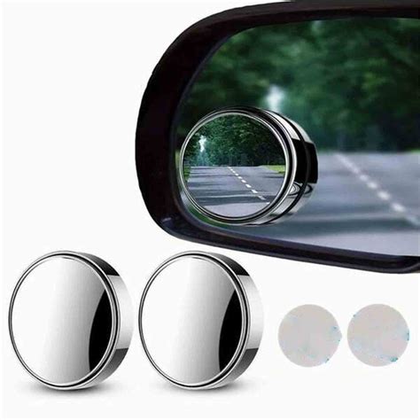 Peibai Small Round Mirror Rearview Mirror Car Reverser Blind Aid 360