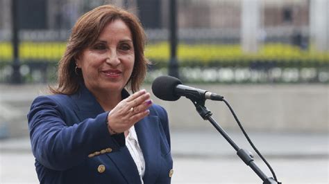 Presidenta De Perú Dice Que Si Se Amerita Se Pueden Adelantar