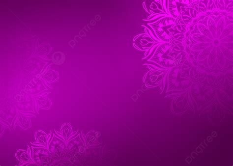 Bright Purple Flower Watermark Abstract Line Mandala Gradient Background, Gradient Background ...