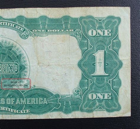 1899 Silver Certificate " Black Eagle " Large Note