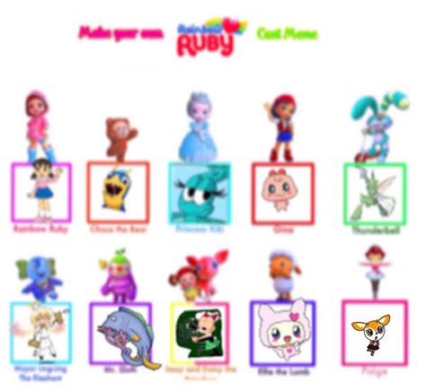 Download Free 100 + rainbow ruby characters