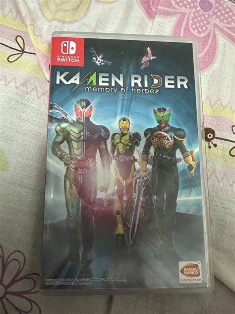 Kamen Rider Memory Of Heroez Video Gaming Video Games Nintendo On